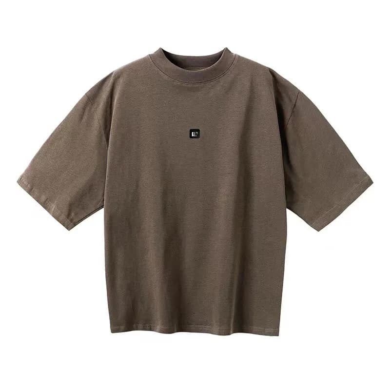 Fear of God Essentials Cropped Hoodie Black — C10 Brown