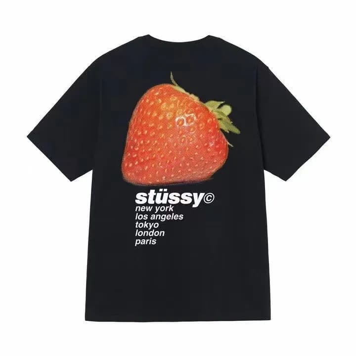 Stüssy Wizard Graphic Tee Blue Star Wizard — 黑色【草莓】