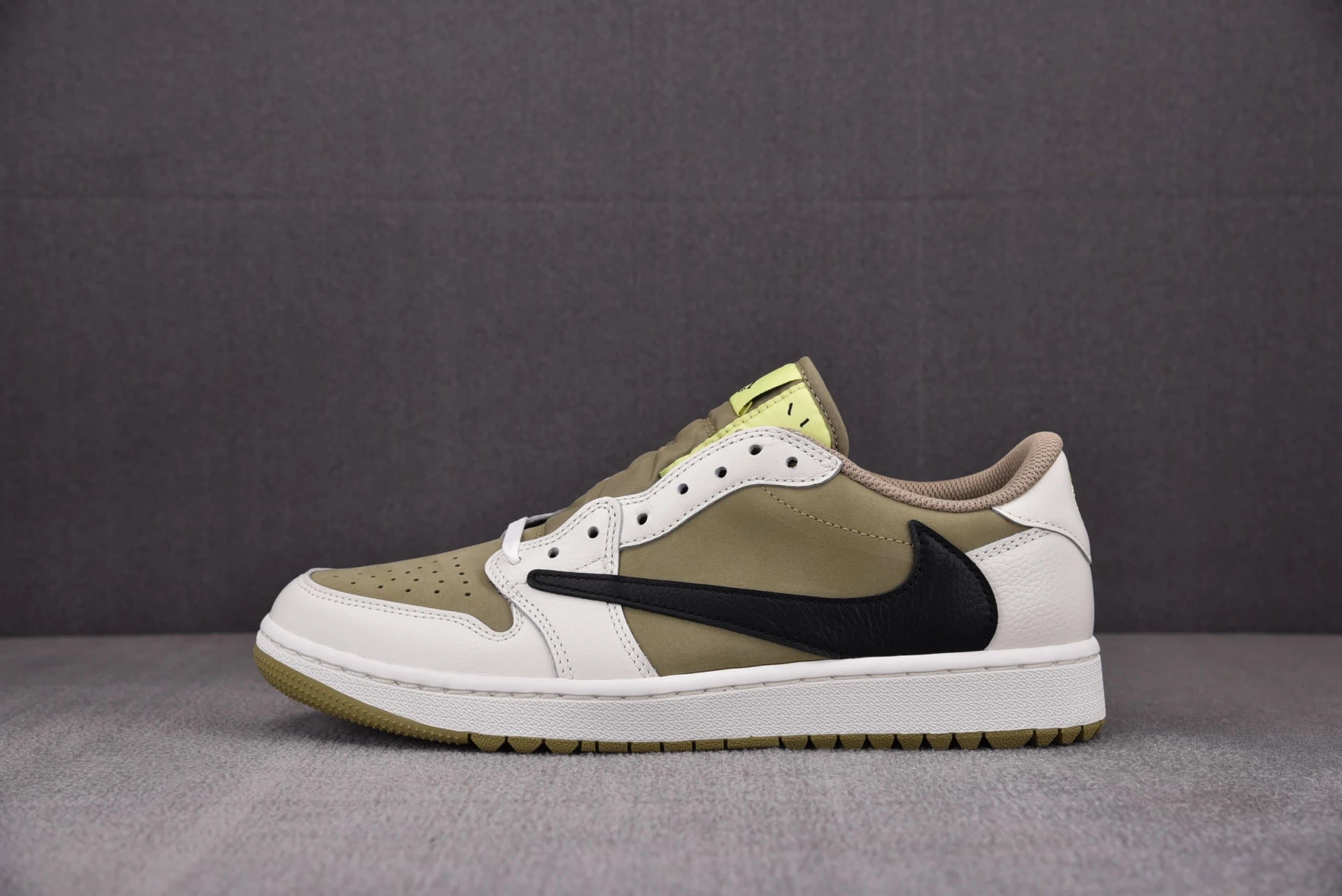 Nike × Travis Scott Dunk Low Cactus Jack — Golf NRG低帮白棕  FZ3124-200