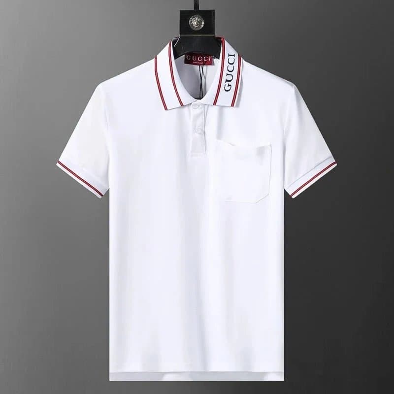 Gucci Polo Shirt Web Trim — A24