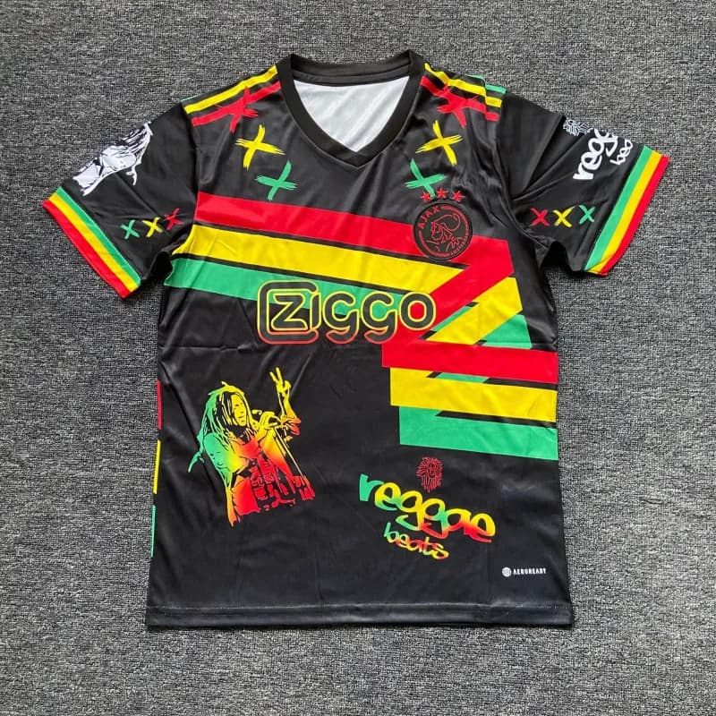 Palace Football Jersey Floral Print with FC Palestine Crest — 阿贾克斯