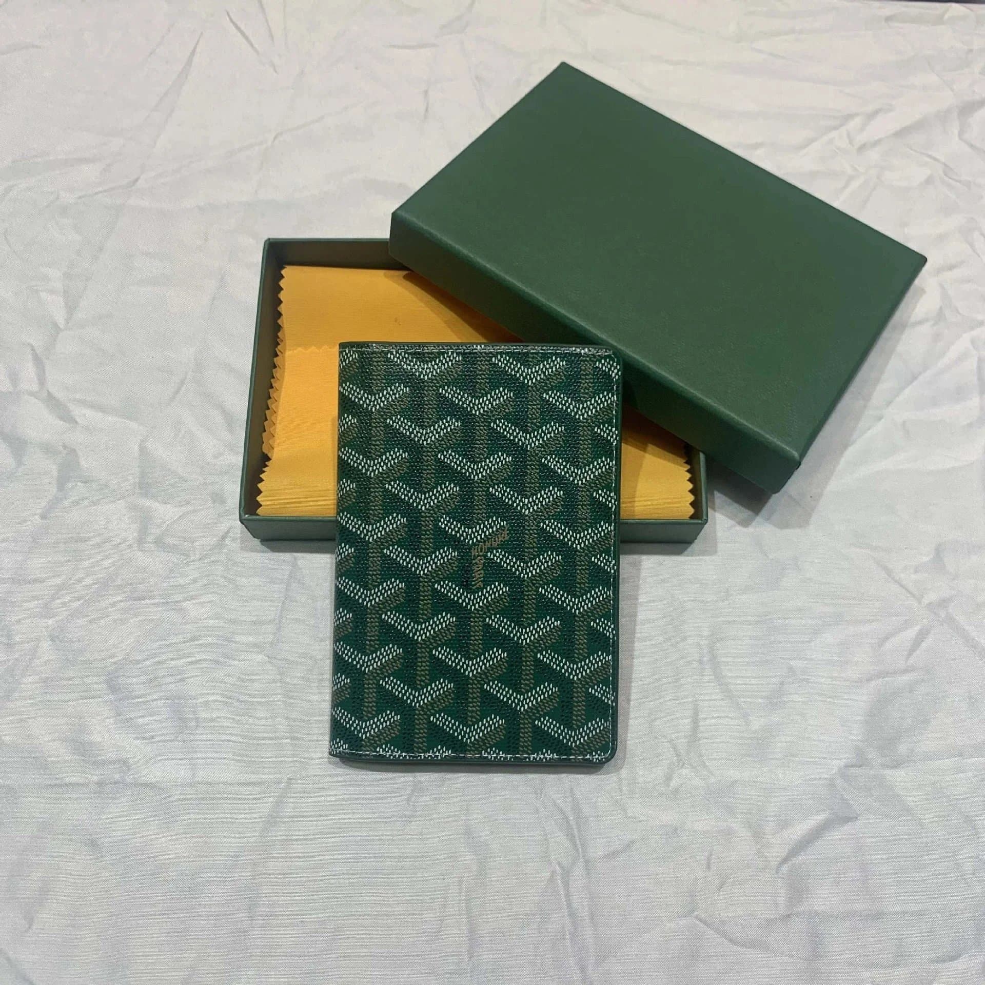 Goyard Zipper Wallet Chevron Pattern — 002（14cm*9cm）