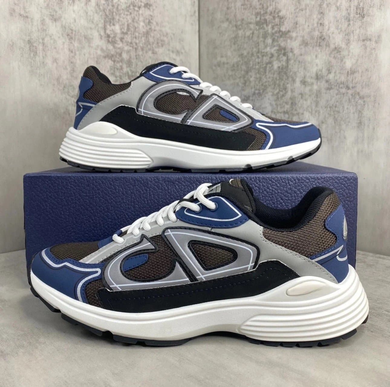C.P. Company Goggle Sneaker Blue Grey Black