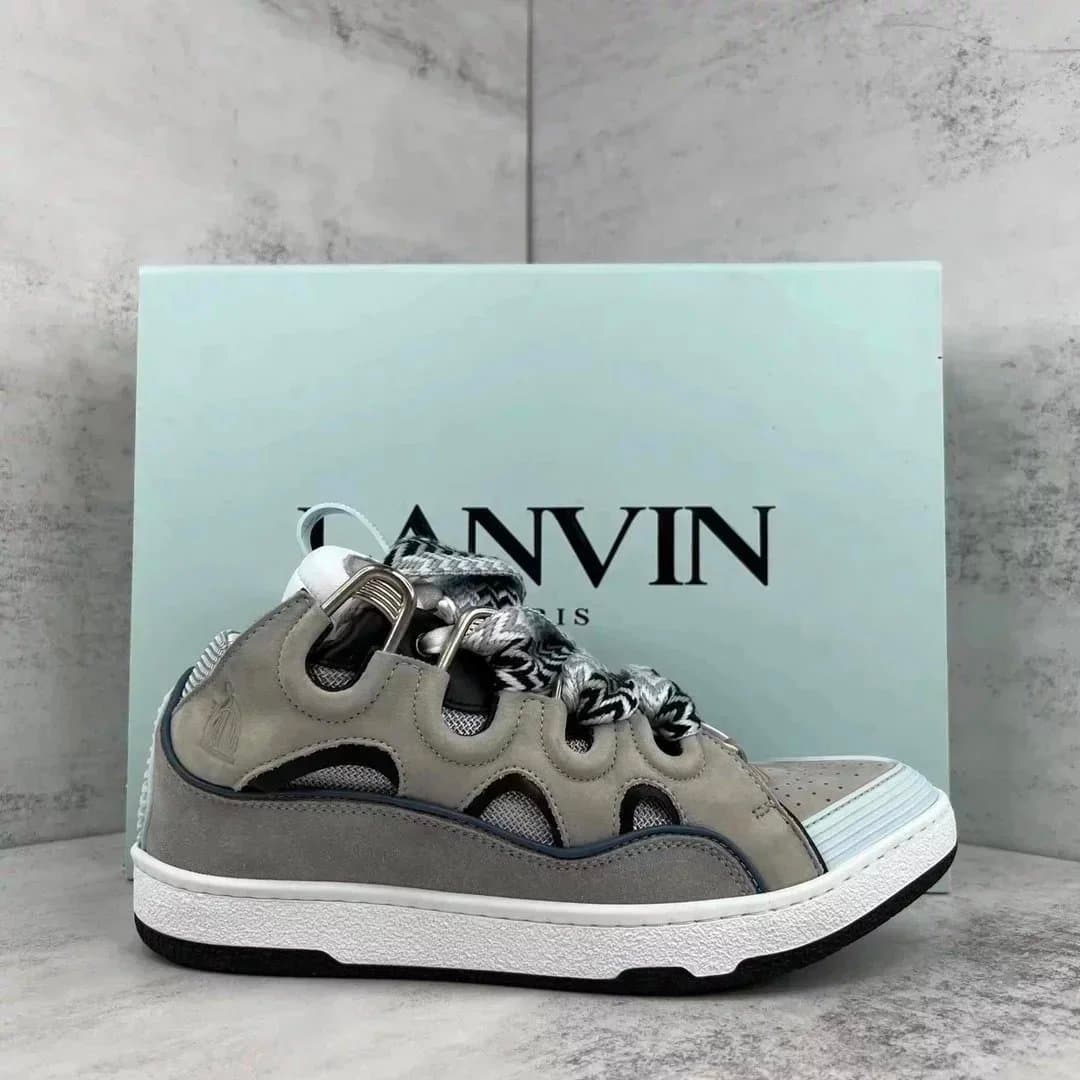 Lanvin Runner Sneaker Knit Lace — 10