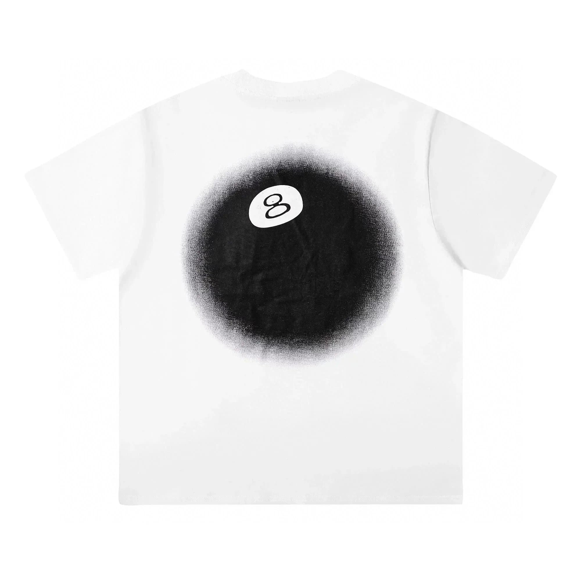Supreme 8 Ball Tee Black Gradient