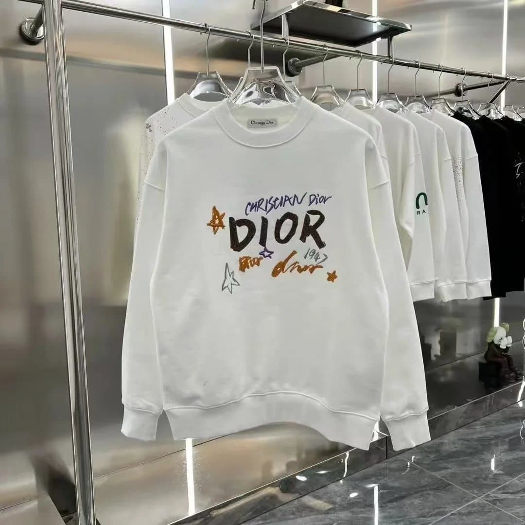 Dior Crewneck Sweatshirt CD Logo — DD-LMWY-0086