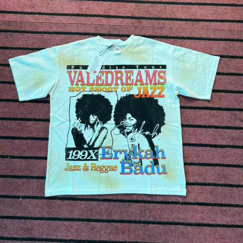 Saint Laurent Graphic T-Shirt Wesley Dreams Print — Z33