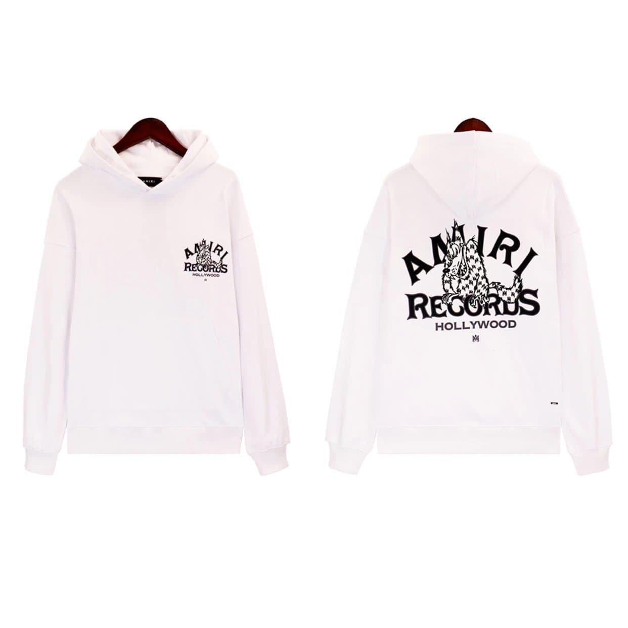 Amiri Hooded Sweatshirt Script Logo — S32