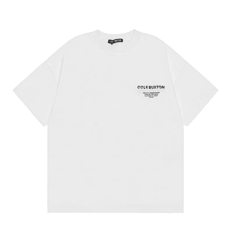 Cole Buxton CB Logo Tee Embroidered — C22