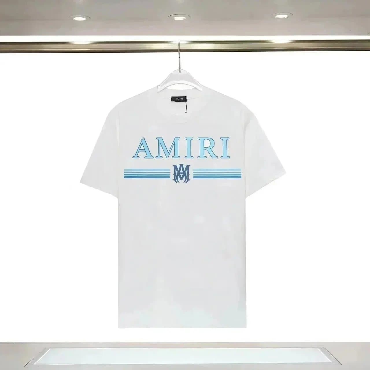 Amiri Graphic Tee Dripping Logo — ALBB-011