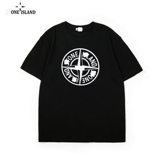 Stone Island T-Shirt Logo Patch — 807黑色