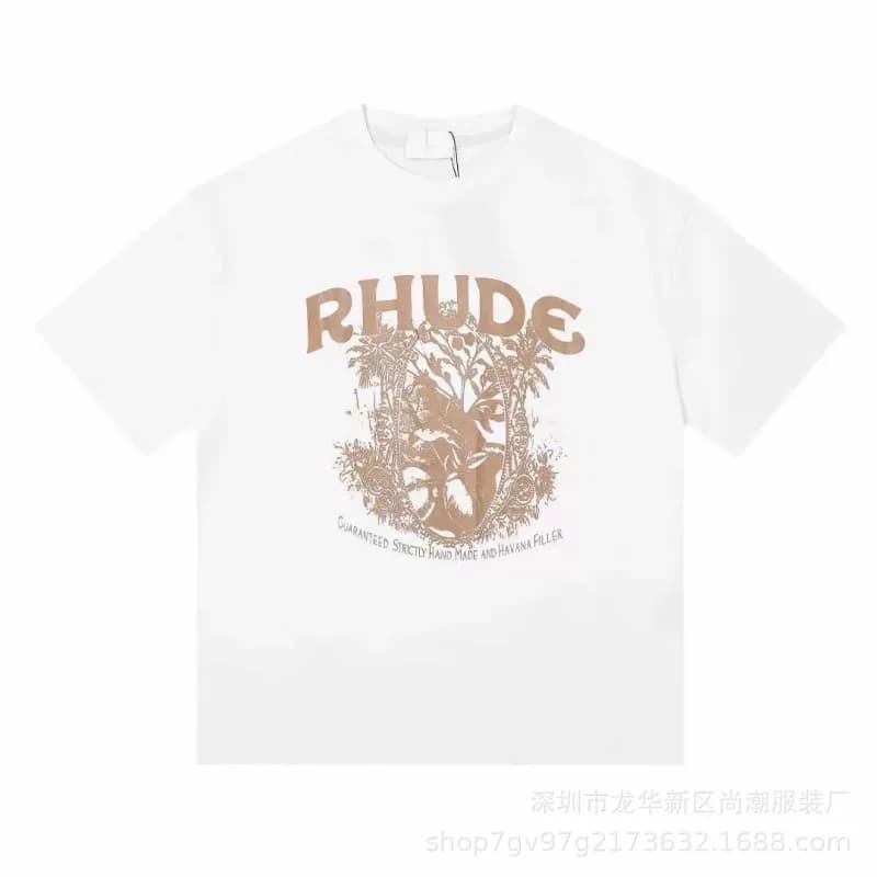 Rhude Graphic Tee Havana Filler Print