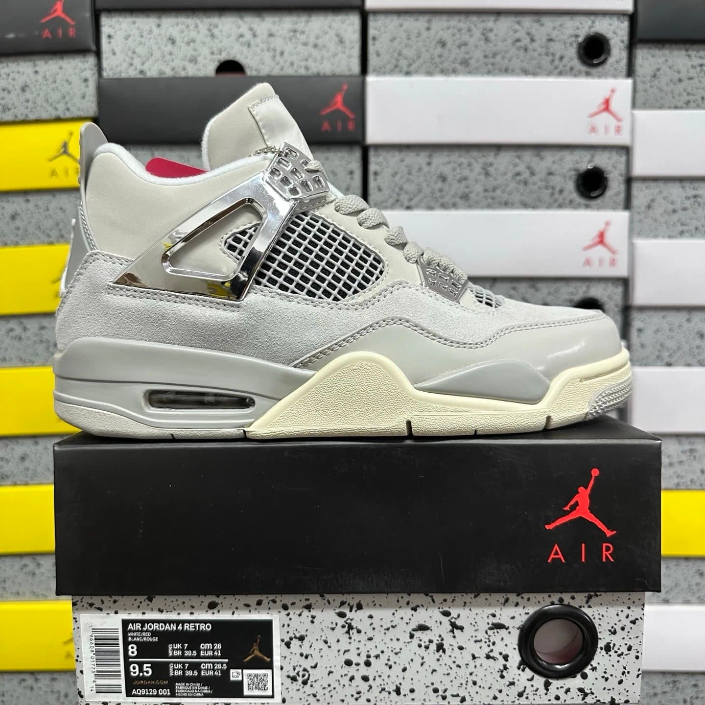 Air Jordan 4 Retro White/Red