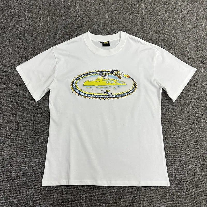 BAPE Graphic T-Shirt Dragon Island Print