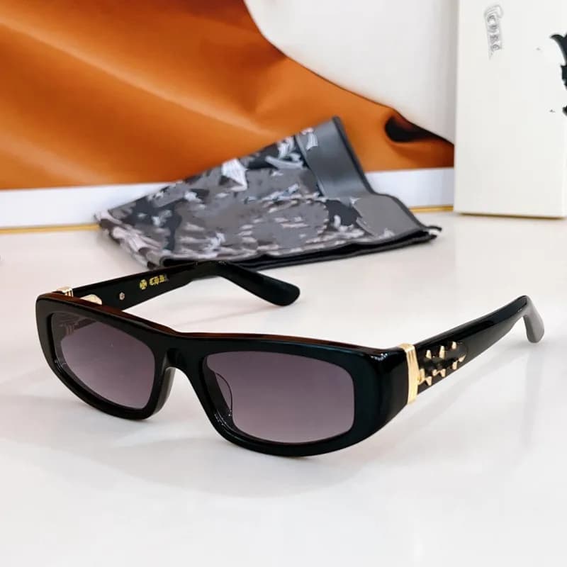 Chrome Hearts Sunglasses Studded Acetate