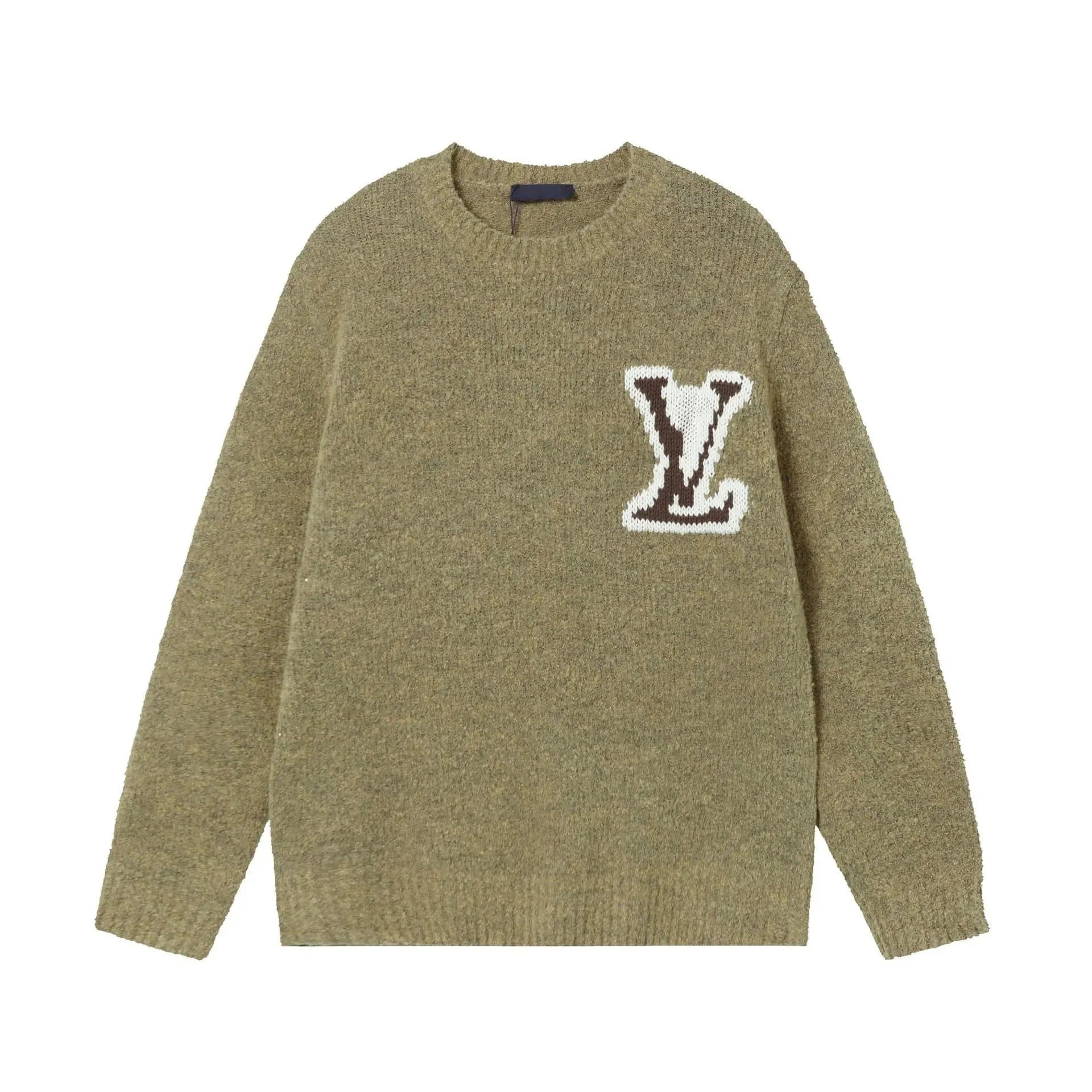 Louis Vuitton Knit Sweater LV Monogram Intarsia