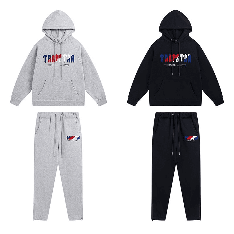 Hoodie and Joggers Set TRAPSTAR Logo