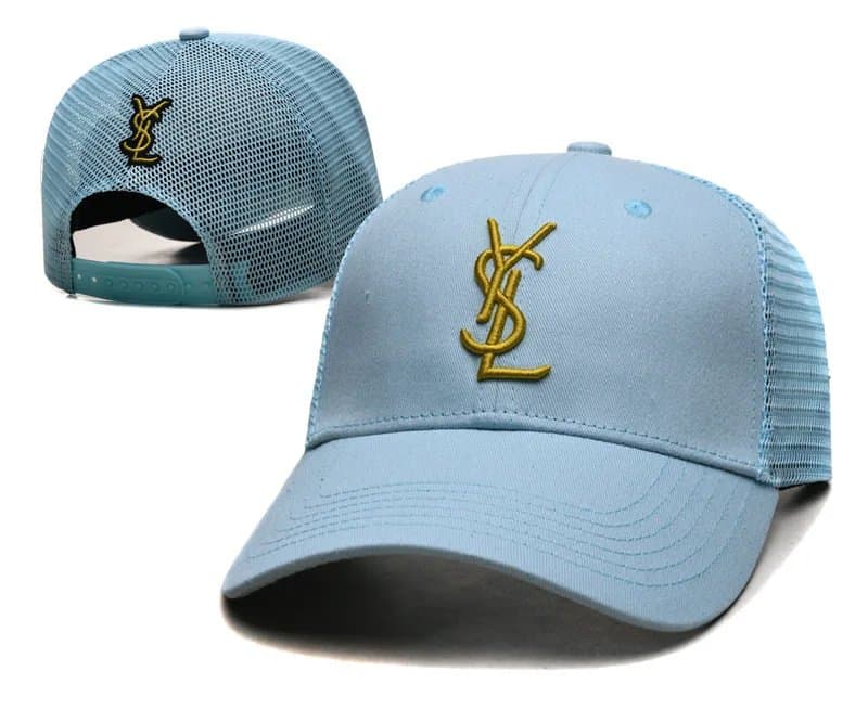 Saint Laurent Baseball Cap Monogram Embroidery — 可调节 · 11