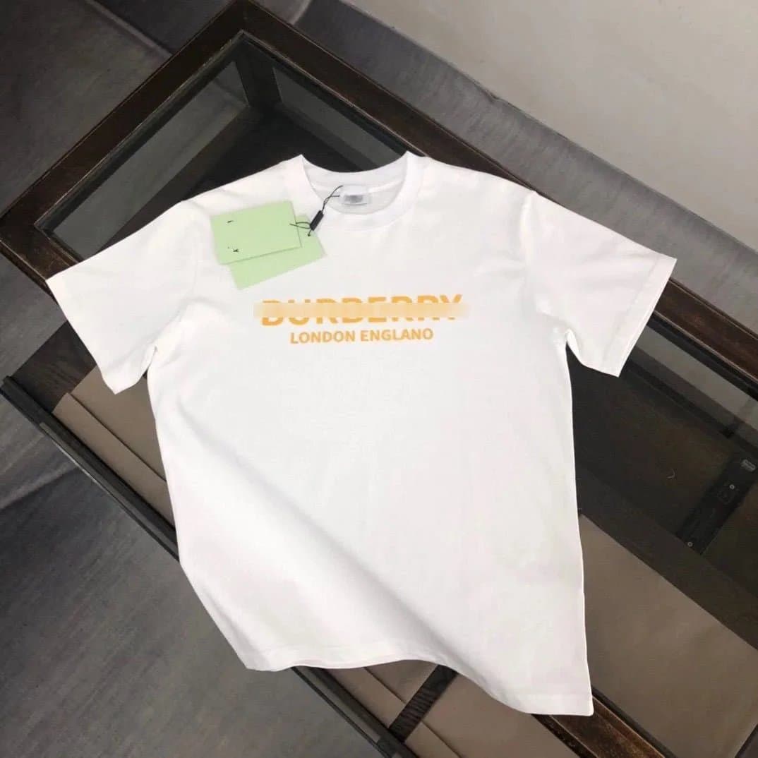 Burberry Logo T-Shirt Monogram Print — 5