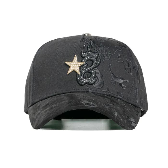 Revenge Trucker Cap RICH FOREVER Embroidered — L5257