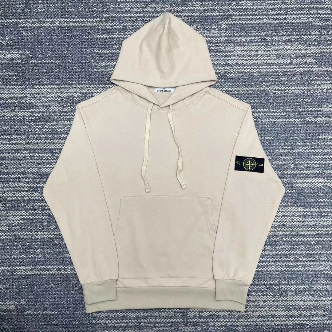 Stone Island Zip-Up Hoodie Compass Patch — 8