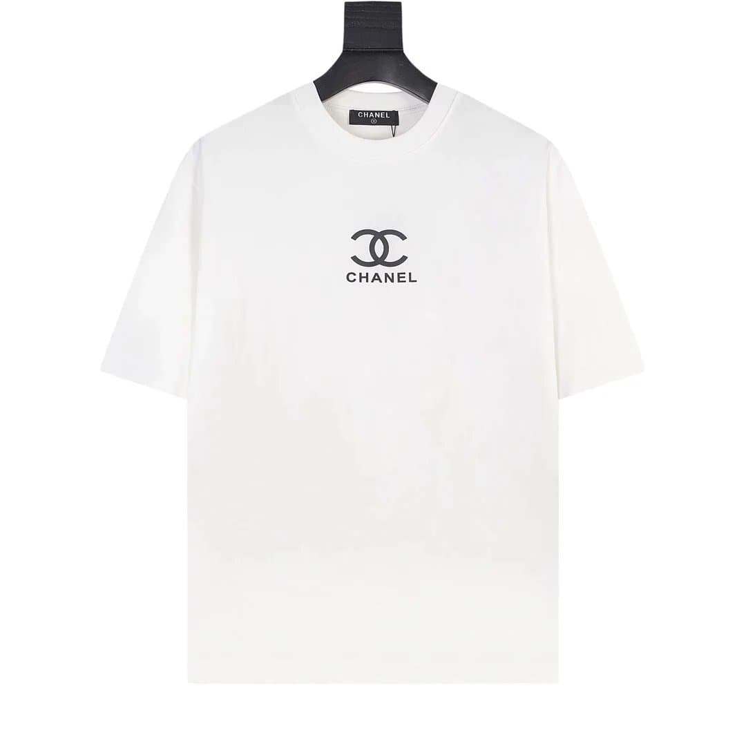 Chanel Logo T-Shirt CC Logo