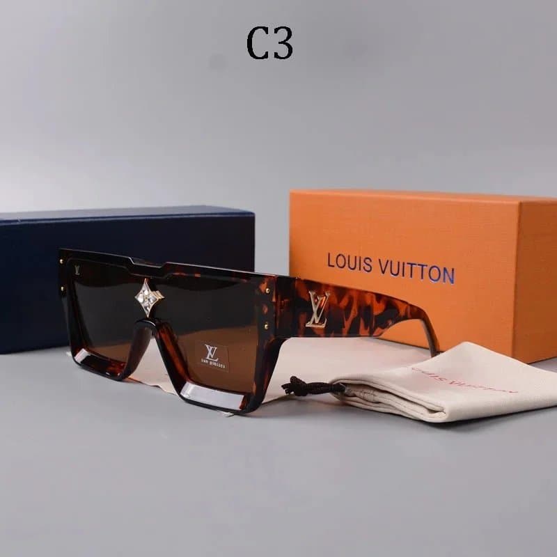 Prada Hexagonal Sunglasses Gradient Green Lens — 3401013XZ