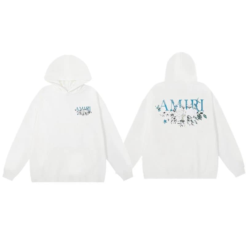 Amiri Hoodie Flame Logo — 874 白色