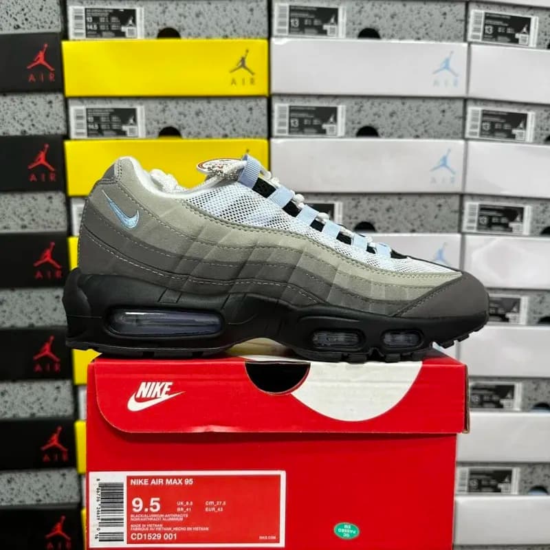 Nike Air Max 95 Light Bone/Black-Ice Blue