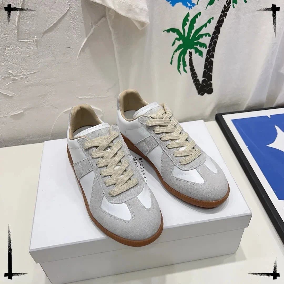 Maison Margiela Future Sneaker Metallic Silver — 33