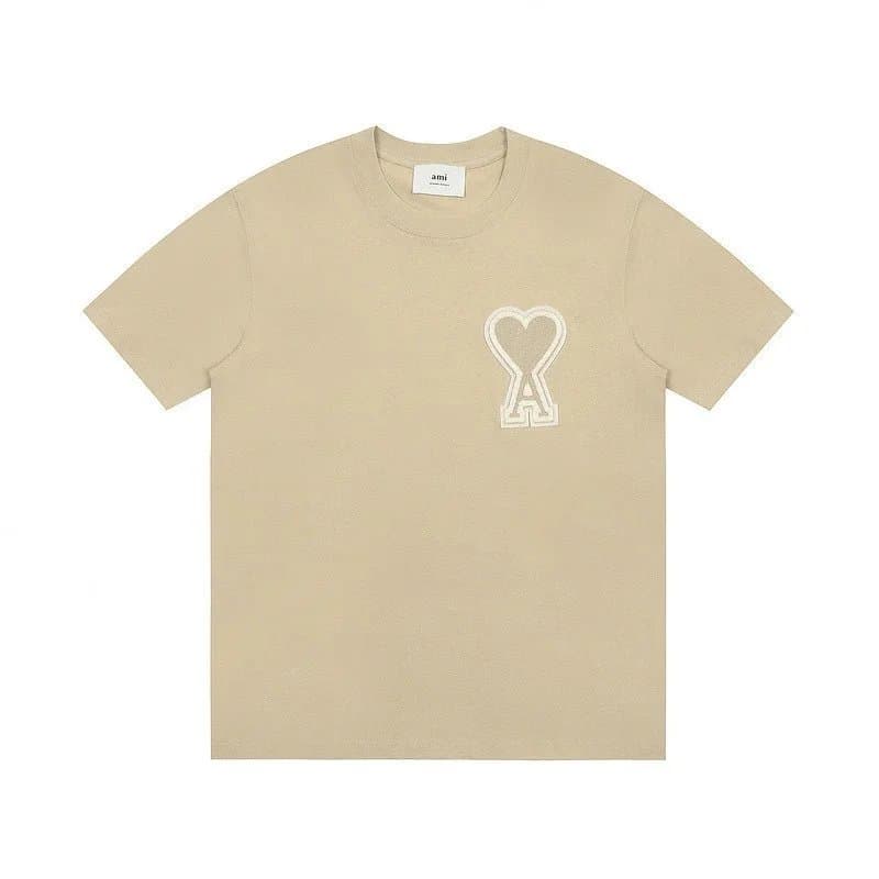 AMI Paris Logo T-Shirt Heart Logo