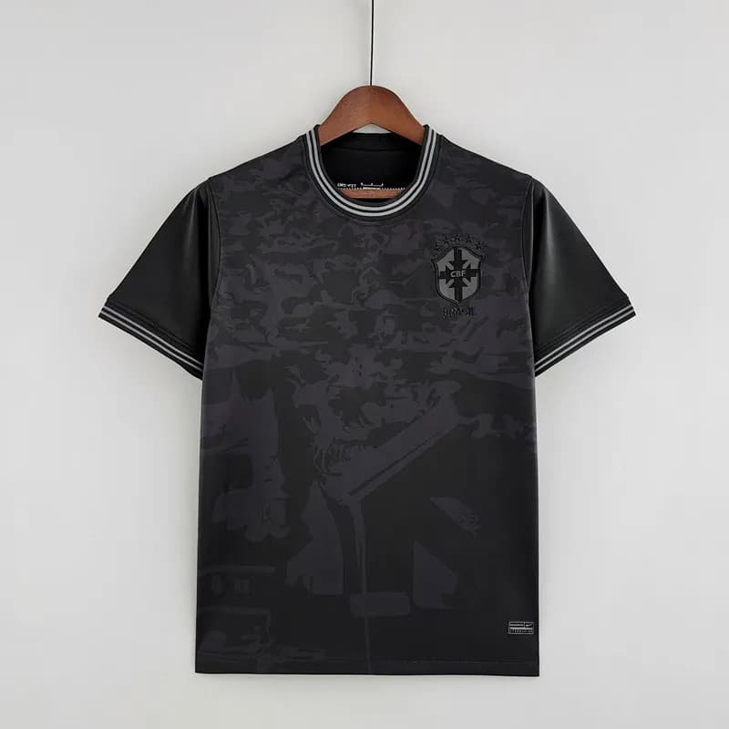 Versace Graphic T-Shirt Medusa Baroque Print — 2022巴西黑色特别版