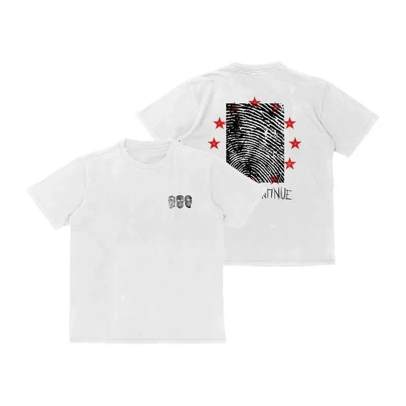 Corteiz Performance Tee Cracked Stone Print — MDX—ZQ—2420