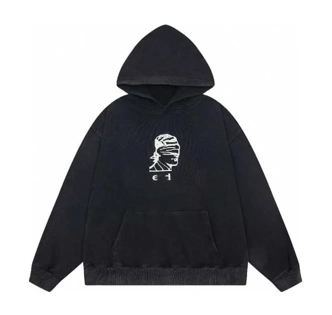 Pleasures Zip-Up Hoodie Revo Silver Graphic — Er813 hoodie