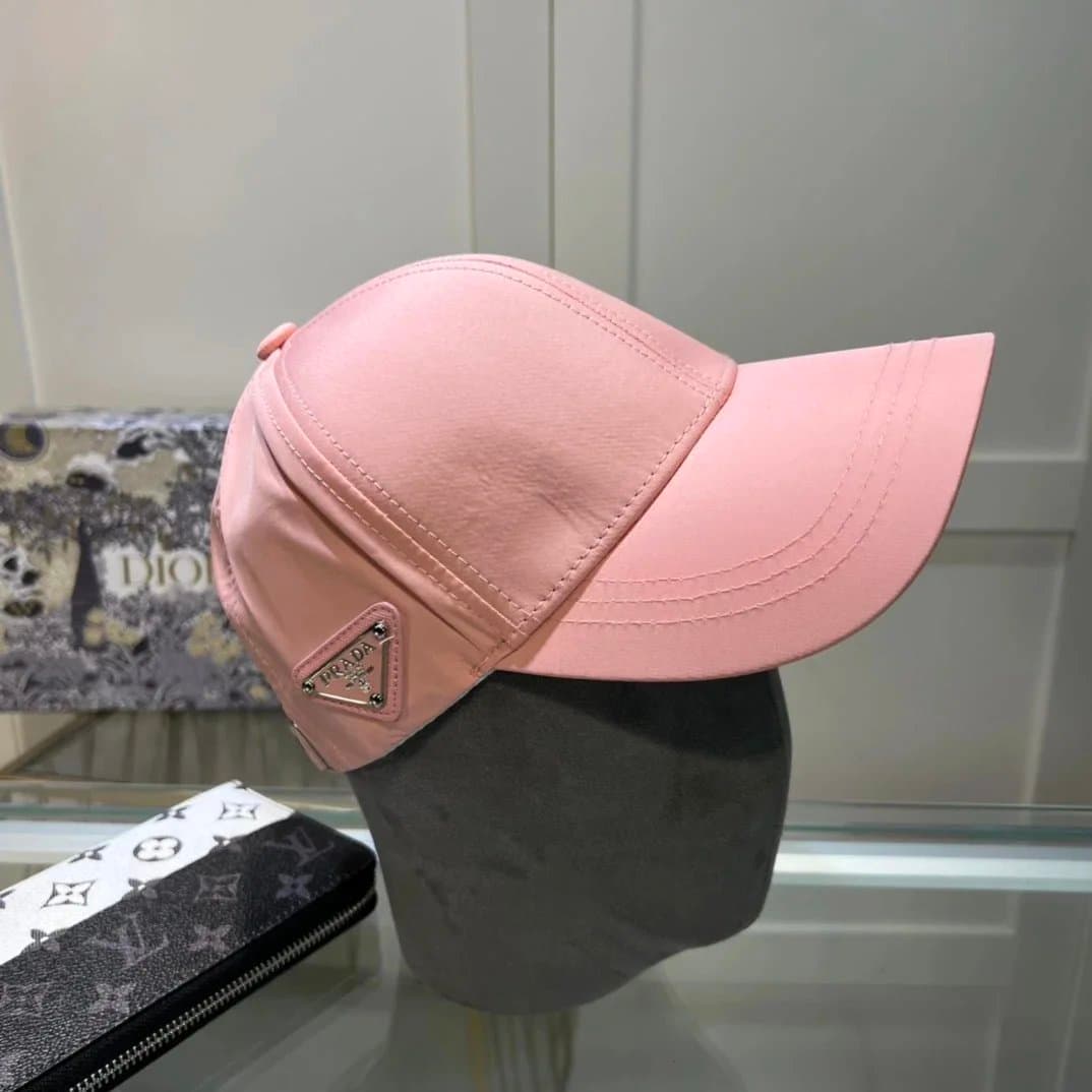 Prada Baseball Cap Triangle Logo — 3