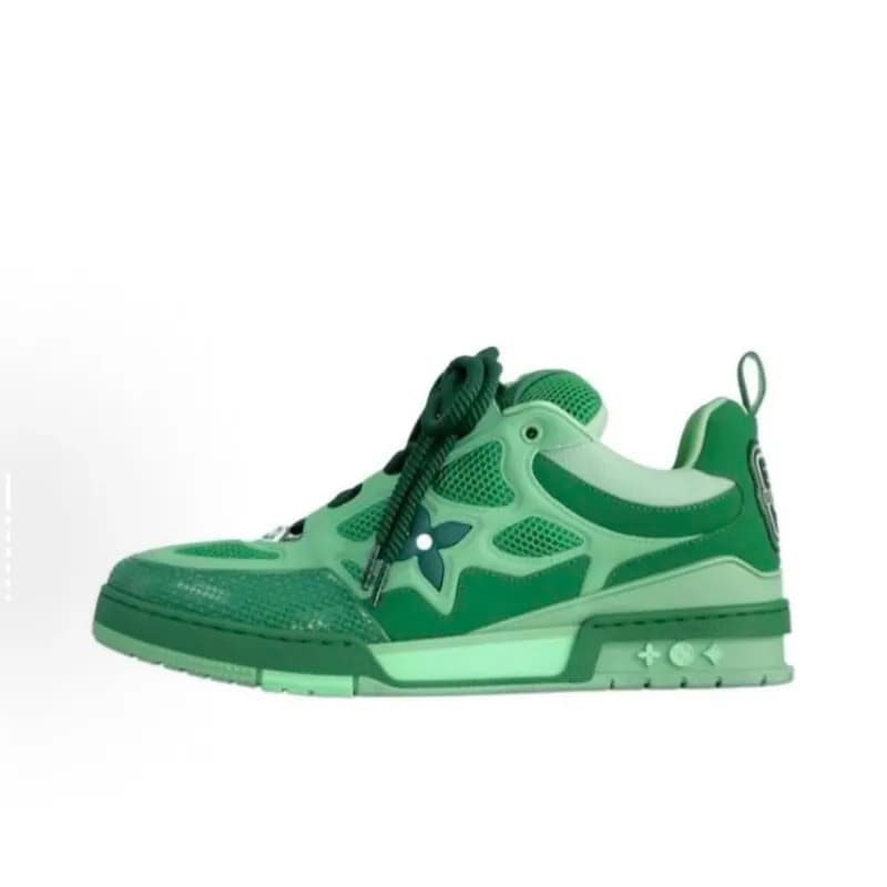 Louis Vuitton LV Trainer Monogram Green