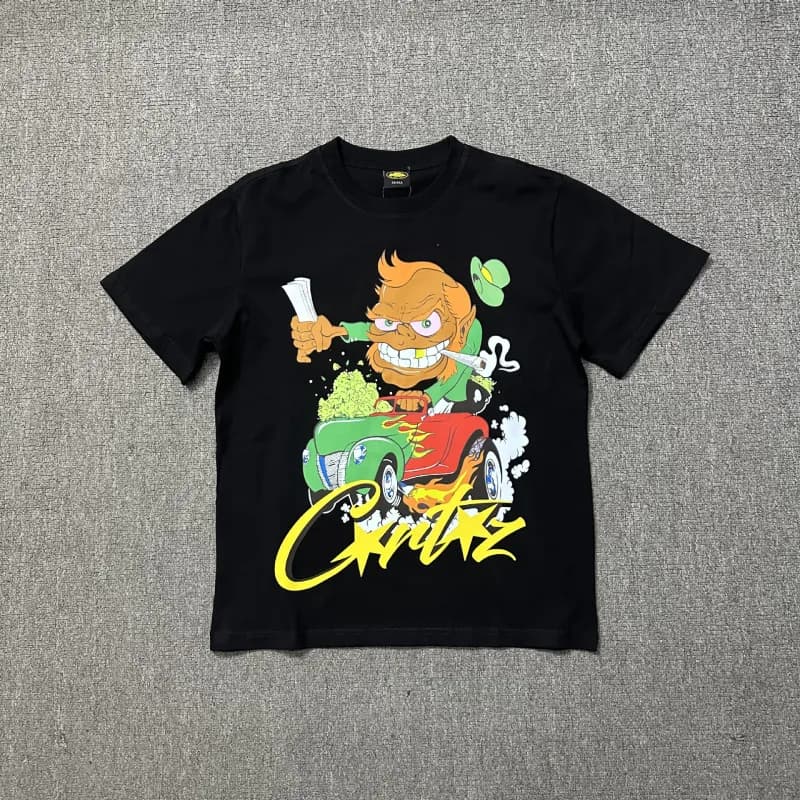 Graphic Tee Corteiz Logo — 3206黑