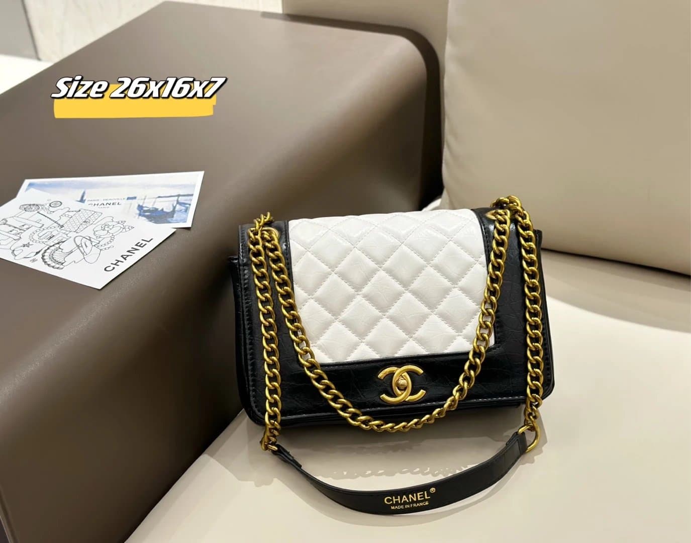 Chanel Classic Flap Mini Quilted Bow — 23