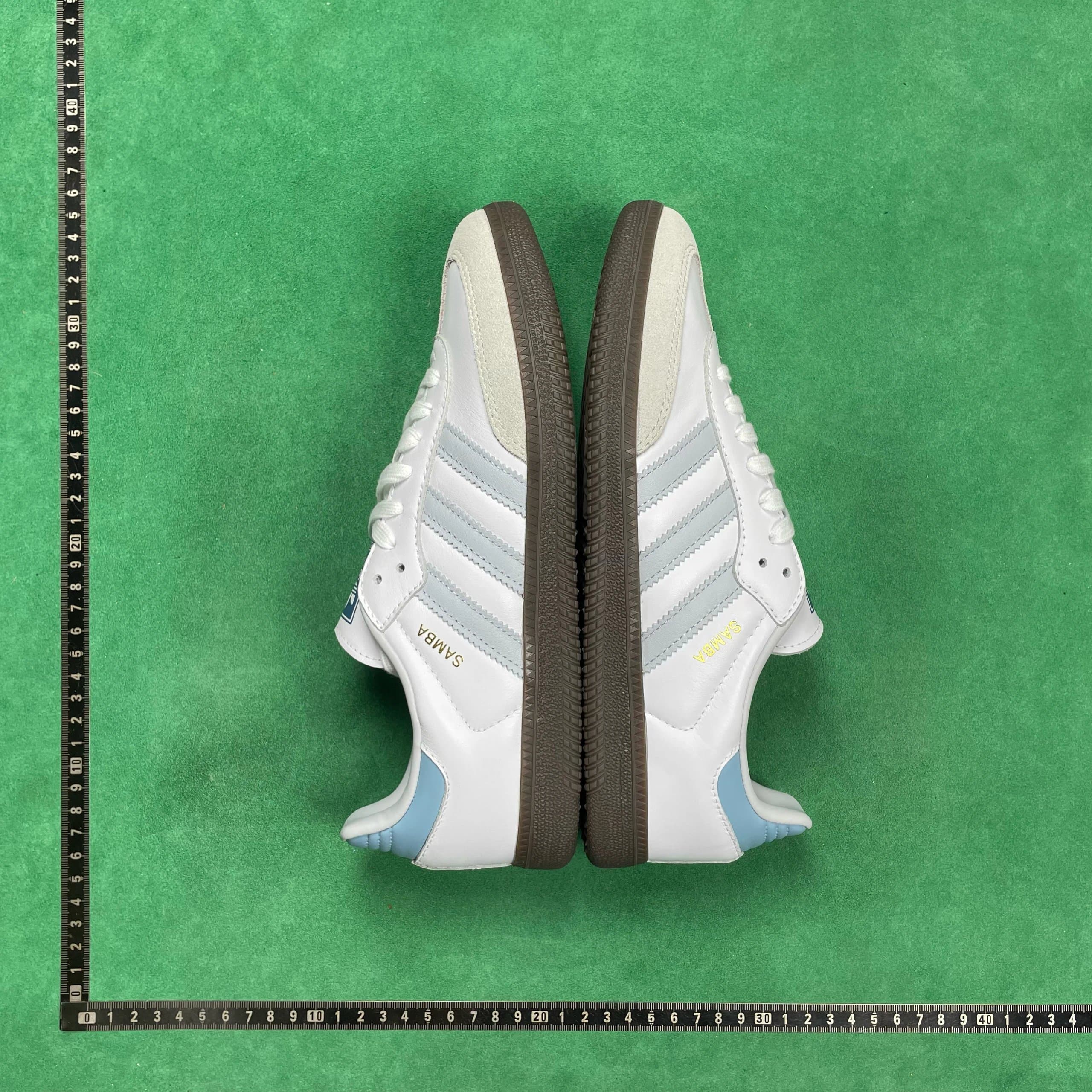 Adidas Samba Burgundy — 6号米白ID2055