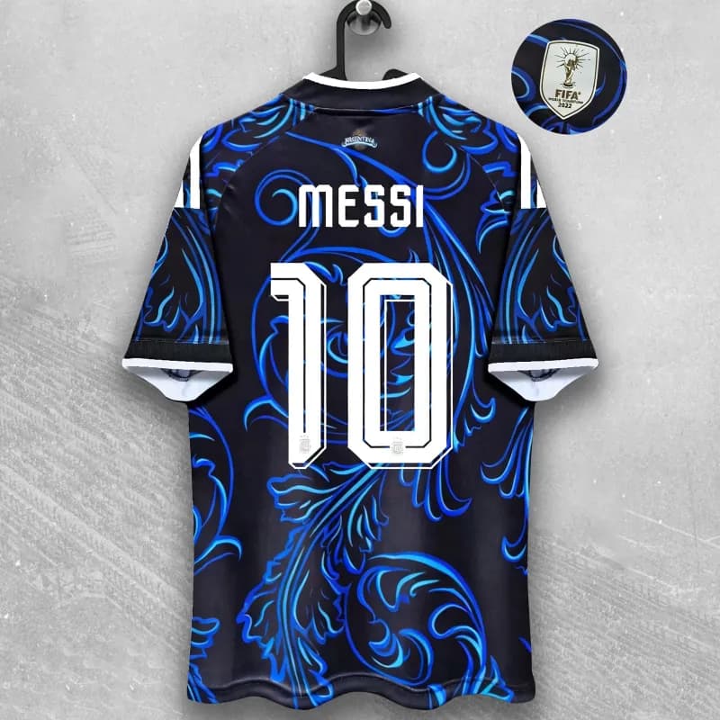 Adidas Argentina 2022 World Cup Away Jersey Messi #10