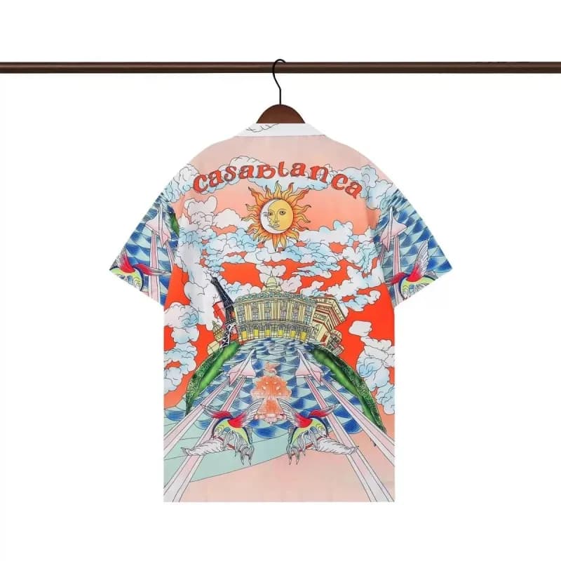 Casablanca Shirt Sun Palace Print
