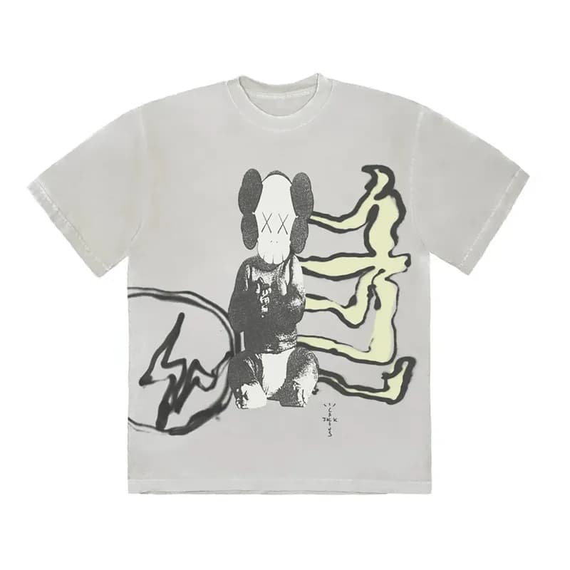 Graphic Tee KAWS x Travis Scott