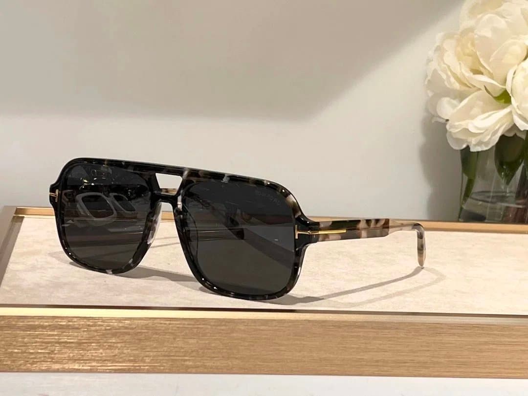 Tom Ford Aviator Sunglasses Tortoiseshell Frame — 7