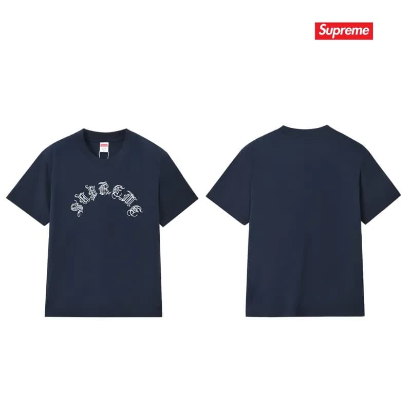 Supreme T-Shirt Graffiti Logo — S301宝蓝