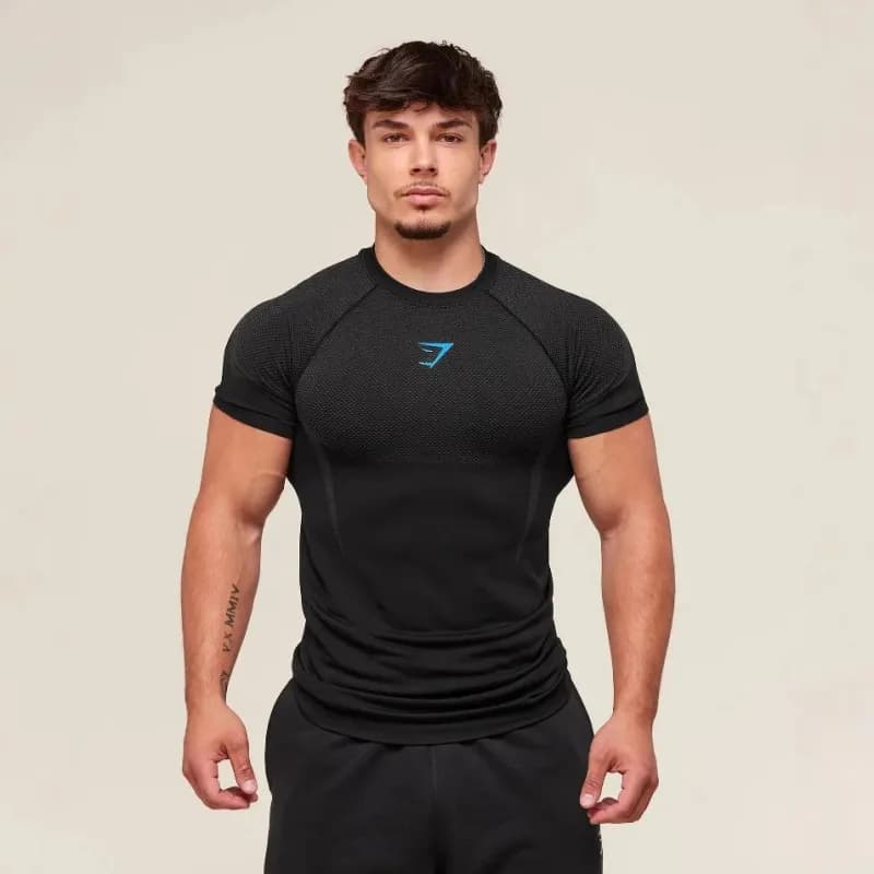 Lululemon Compression T-Shirt Mesh Panel