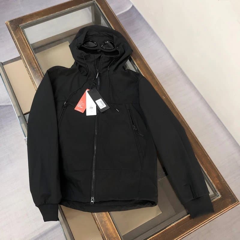 Stone Island Goggle Jacket Black — 118