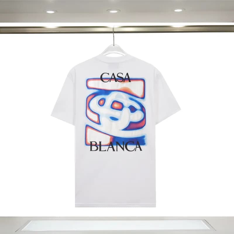 Aimé Leon Dore Casablanca Graphic Tee Casablanca Jet Print — 950 white