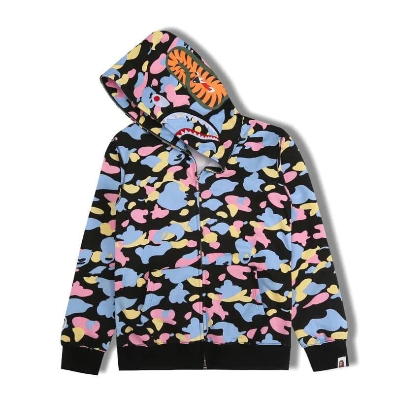 BAPE Full Zip Hoodie Camouflage — 35