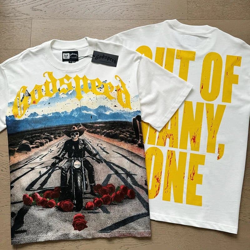 Godspeed Graphic Tee Out of Many, One