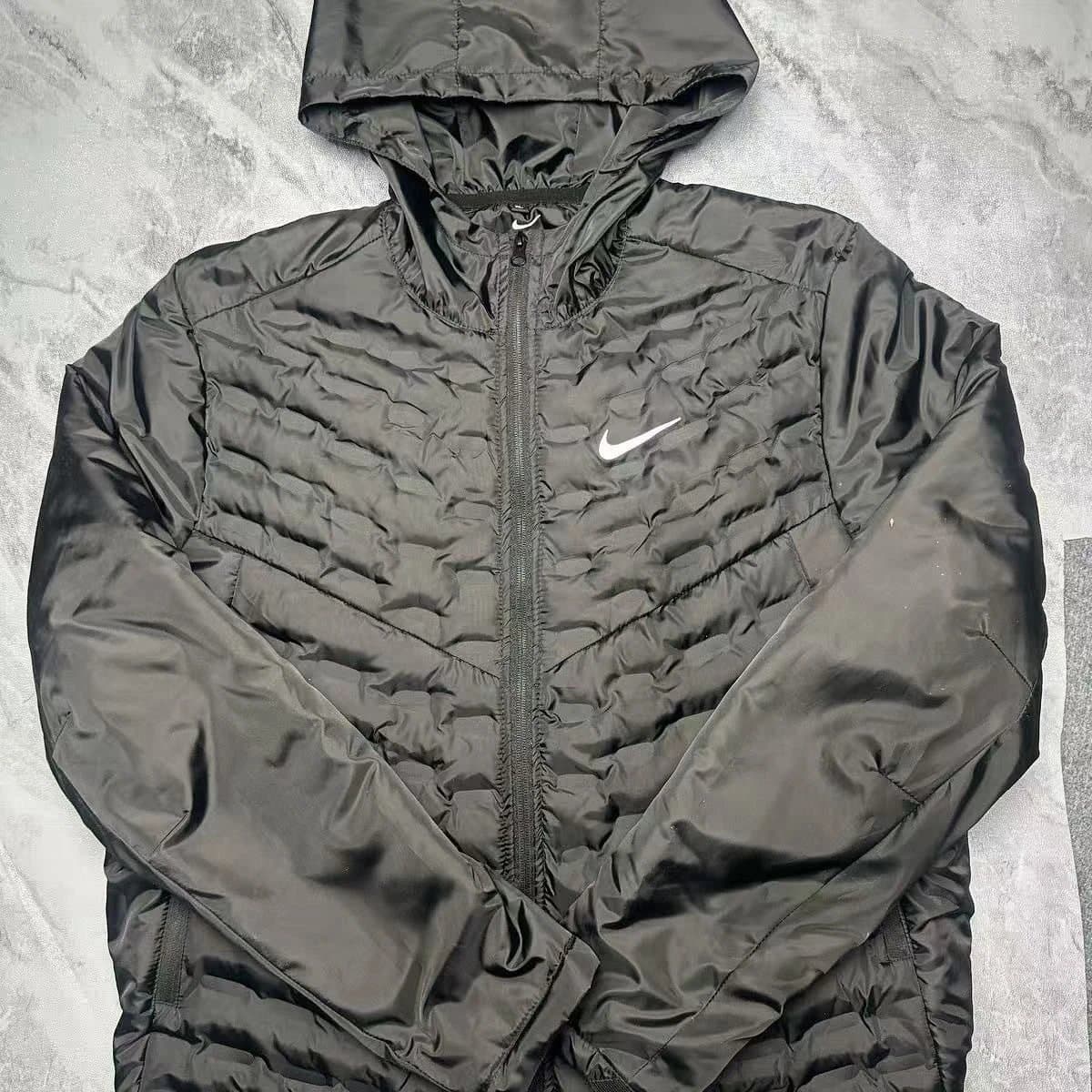 Nike Windrunner Jacket Black/White/Mint Swoosh — 长袖夹克1